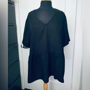 Soft Rayon Black Top